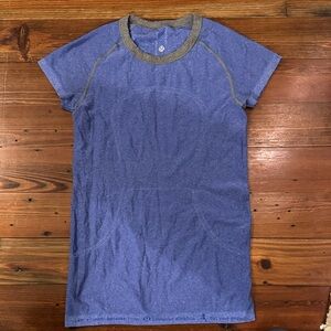 Lululemon Heathered Blue T-Shirt